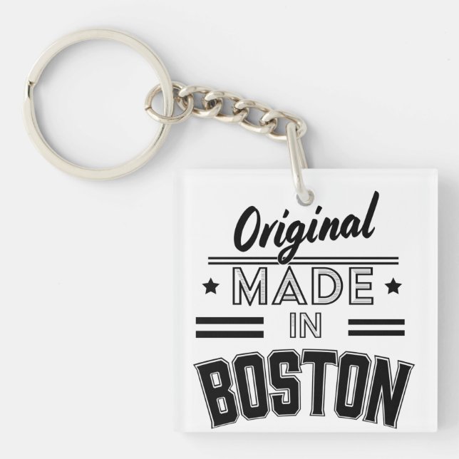 Llavero Logotipo original hecho en Boston (Frente)