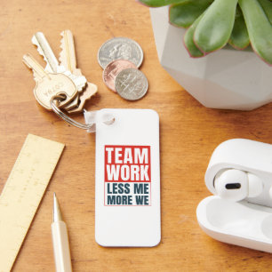 Llavero Logotipo personalizado de trabajo en equipo Inspir