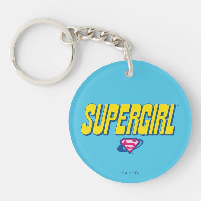 Llavero Logotipo Pop Supergirl (Frente)