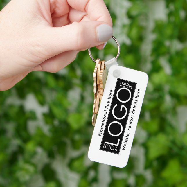 Llavero Logotipo profesional de negocios Mensajes de texto (Mano)