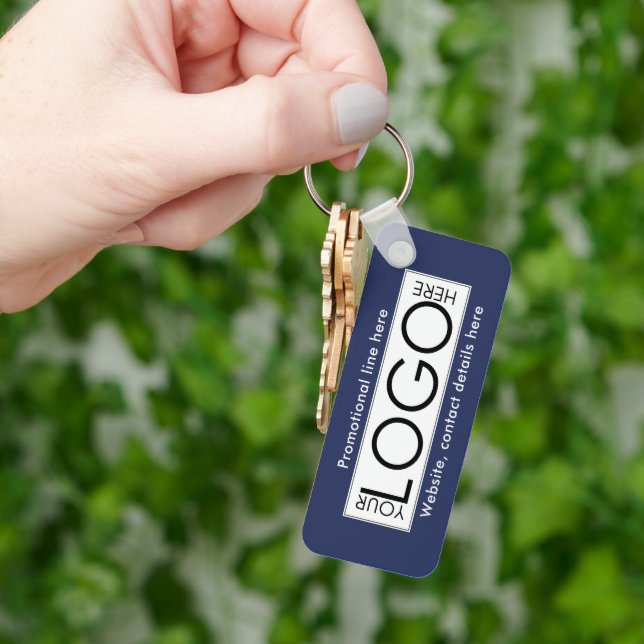 Llavero Logotipo profesional de negocios Mensajes promocio (Mano)