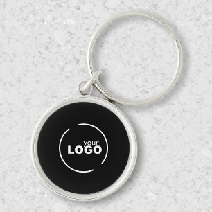 Llavero Logotipo profesional de negocios moderno negro