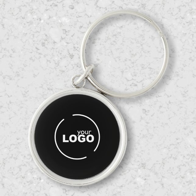 Llavero Logotipo profesional de negocios moderno negro (Subido por el creador)