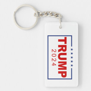 Llavero Logotipo Rectangle clásico de Trump 2020