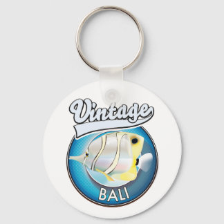 Llavero Logotipo retro Vintage Bali