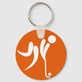 Llavero Logotipo Simple Personalizado Con Diseño Promocion