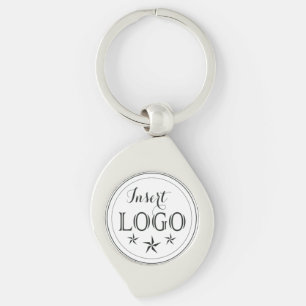 Llavero Logotipo Swirl Keychain para la promoción comercia