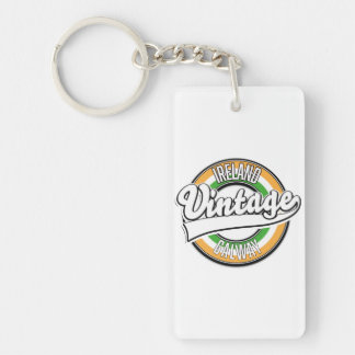 Llavero logotipo vintage de Galway Irlanda
