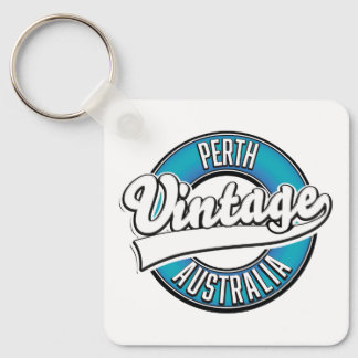 Llavero logotipo vintage de Perth Australia