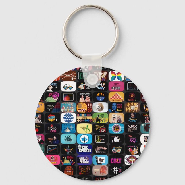 Llavero Logotipos y gráficos de CBC (Anverso)