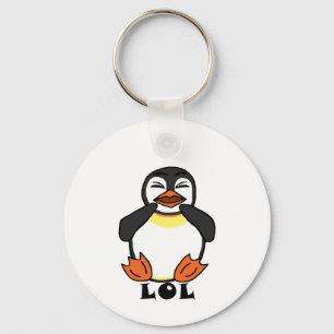 Llavero LOL Laughing Pingüino