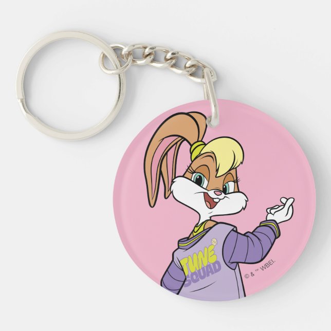 Llavero Lola TUNE SQUAD™ Varsity Heart (Frente)