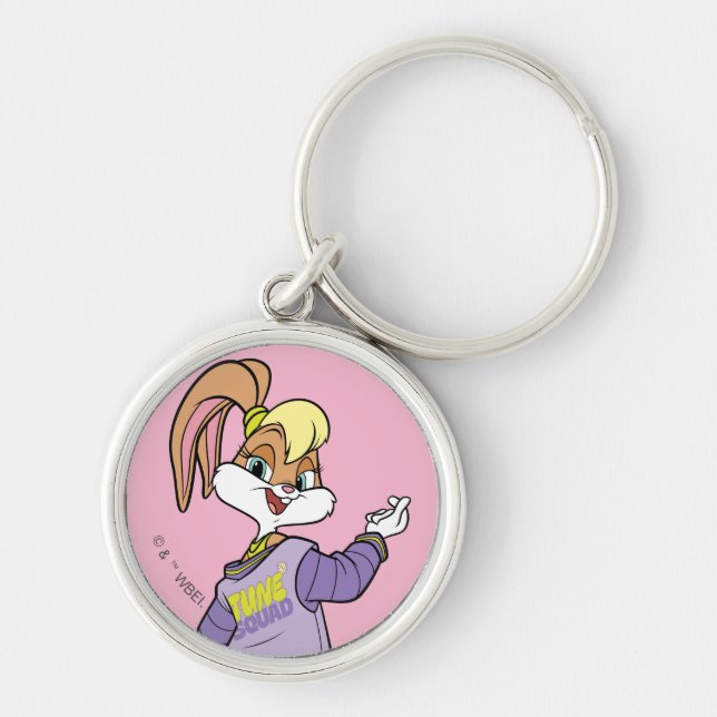 Llavero Lola TUNE SQUAD™ Varsity Heart (Frente)