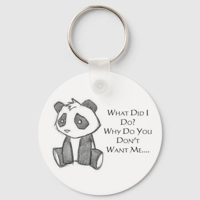 Llavero Lonely Panda Keychain (Anverso)