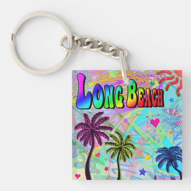 Llavero Long Beach Vivid Romance Keychain (Frente)