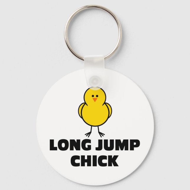 Llavero Long Jump Chick (Anverso)