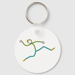 Llavero Long Jump Stickman