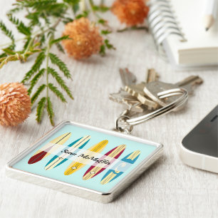 Llavero Longboard de época