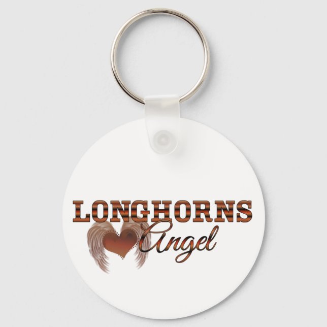 Llavero Longhorns Angel (Anverso)