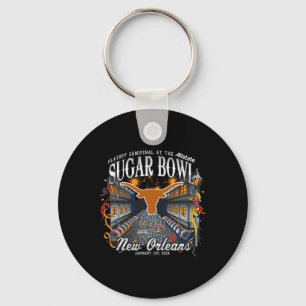 Llavero Longhorns Sugar Bowl 2024 Cfp Semi Football Nola
