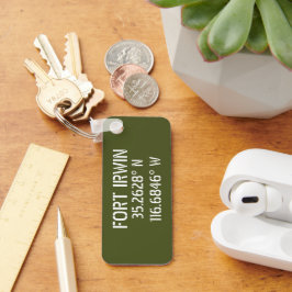 Llavero Longitud de Fort Irwin Latitude