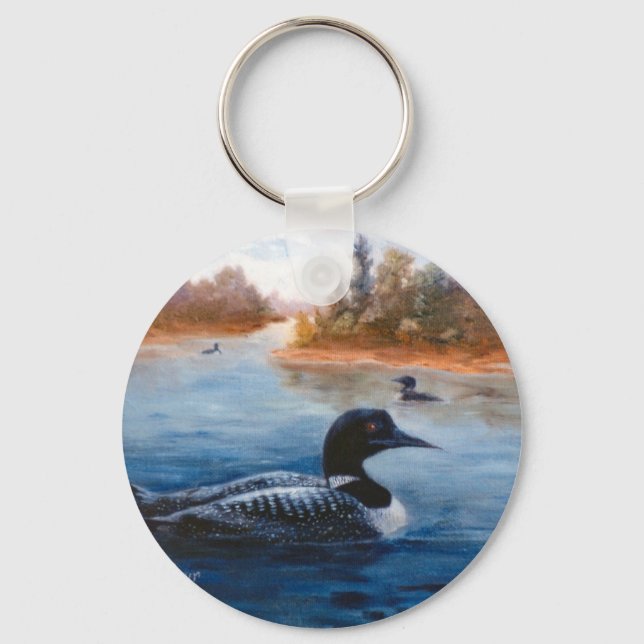 Llavero Loon Lake Keychain (Anverso)