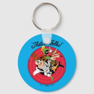 Llavero LOONEY TUNES™ "¡ESO ES TODO, GENTE!™" Grupo de obj