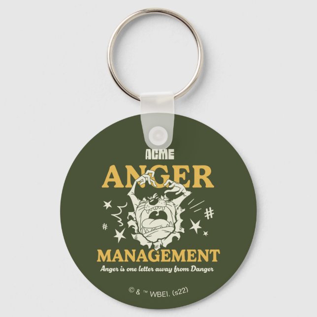 Llavero LOONEY TUNES™ |TAZ™ ACME Anger Management (Anverso)