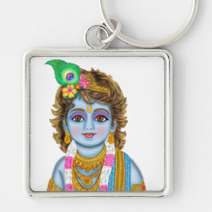 Llavero Lord Child Krishna Keychain