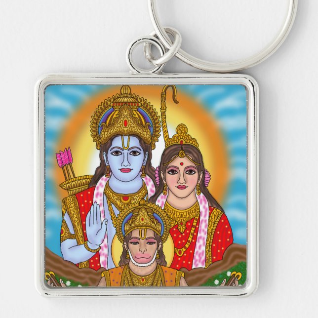 Llavero Lord Hanuman Keychain (Frente)