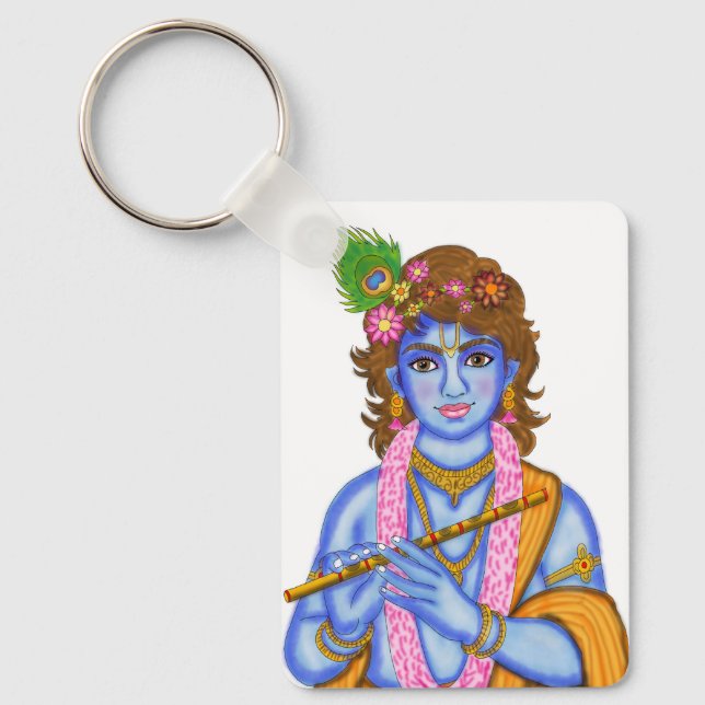 Llavero Lord Krishna Keychain (Anverso)