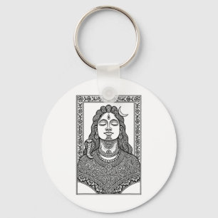 Llavero Lord Shiva Mehandi India Tradicional Y Mandala