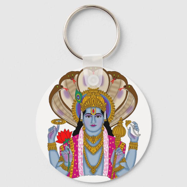 Llavero Lord Vishnu Keychain (Anverso)