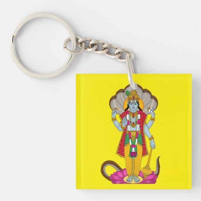 Llavero Lord Vishnu Keychain (Frente)