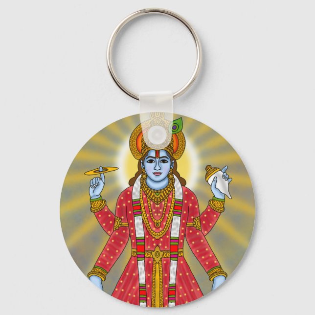 Llavero Lord Vishnu Keychain (Anverso)