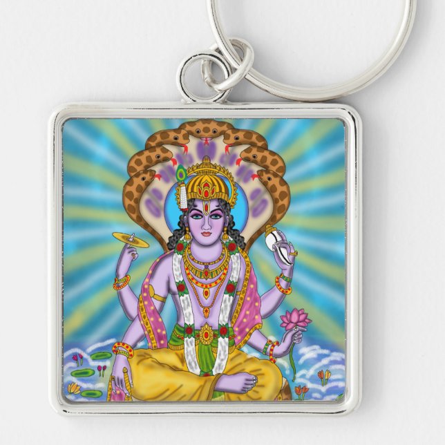 Llavero Lord Vishnu Keychain (Frente)