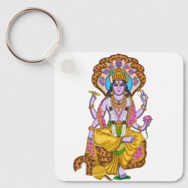 Llavero Lord Vishnu Keychain (Anverso)