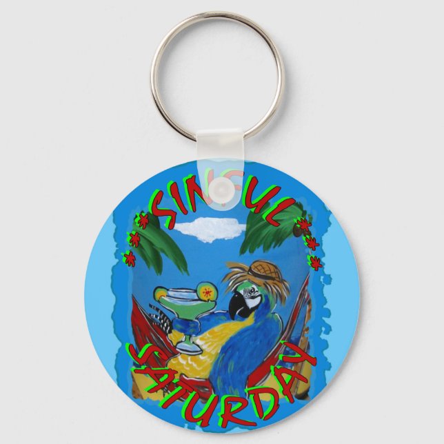 Llavero Loritos de Fiesta (Anverso)