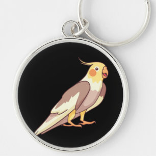 Llavero Loro pájaro cacatúa