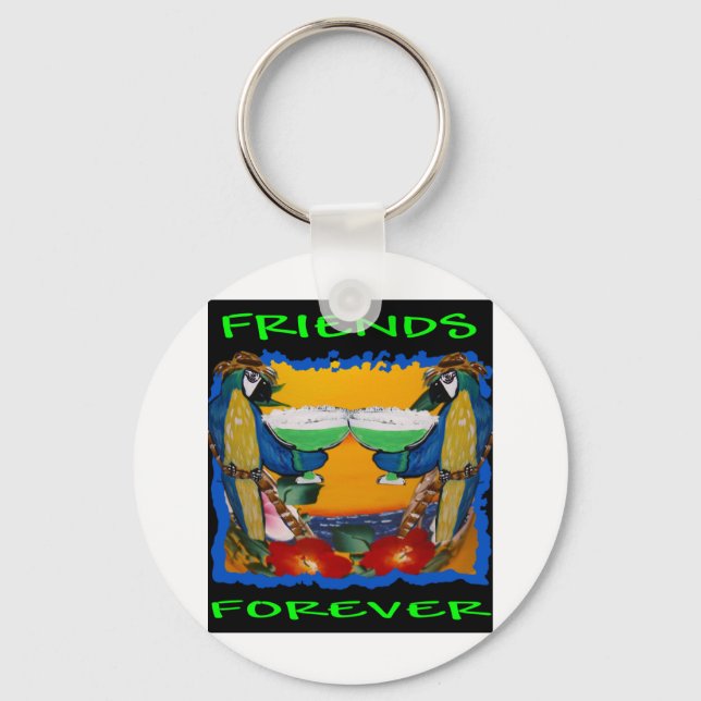 Llavero Loros de Fiesta (Anverso)