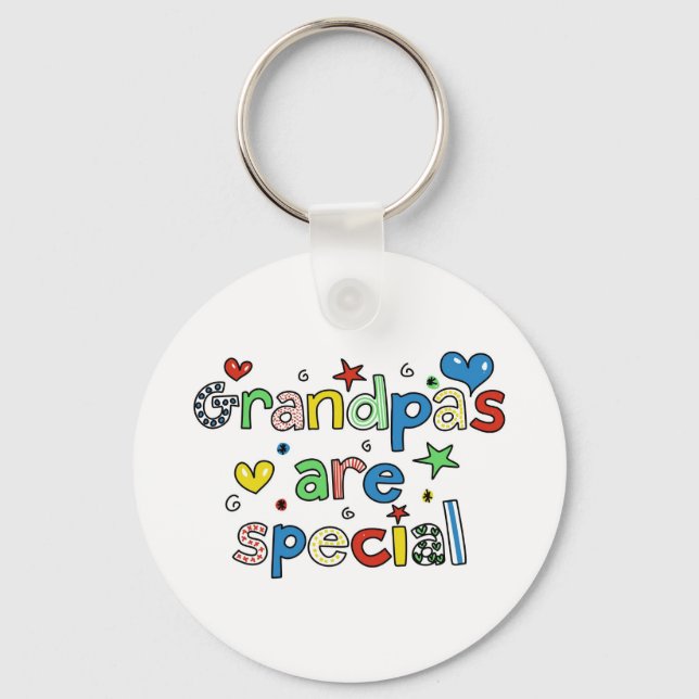 Llavero Los abuelitos son especiales (Anverso)