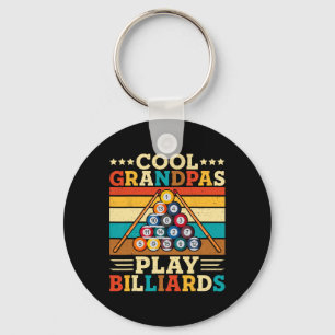 Llavero Los Abuelos De Guay Juegan Al Billar Retro Snooker