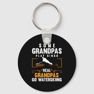 Llavero Los abuelos de verdad van a esquiar en el agua hom