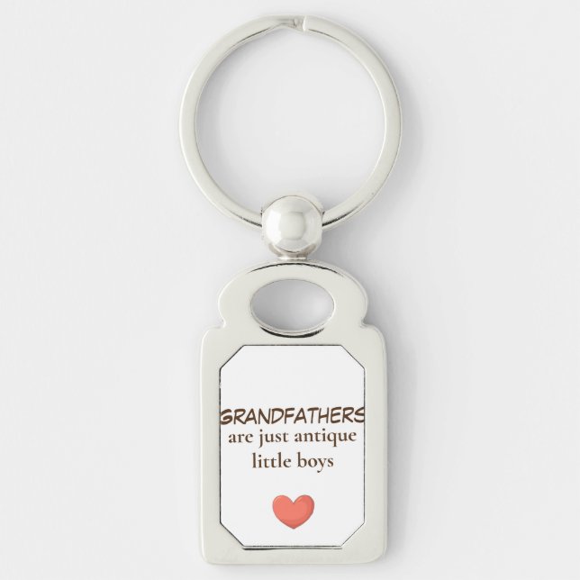 Llavero Los abuelos son chicos encadenadores del corazón (Anverso)
