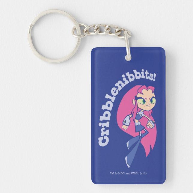 Llavero ¡Los adolescentes se van! | Starfire "Cribblenibbi (Frente)