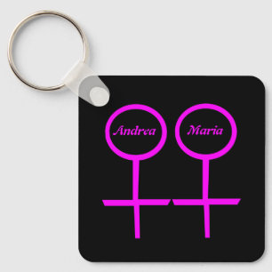 Llavero Los amantes de las lesbianas se convierten en Boda