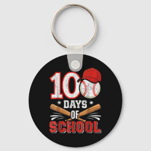 Llavero Los Amantes Del Béisbol Retro 100º Día De Colegio 