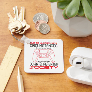 Llavero Los Amantes Del Juego Bajan A Mi Controlador De Gr