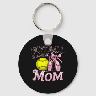 Llavero Los Amantes Del Softball De Softball Y De La Danza