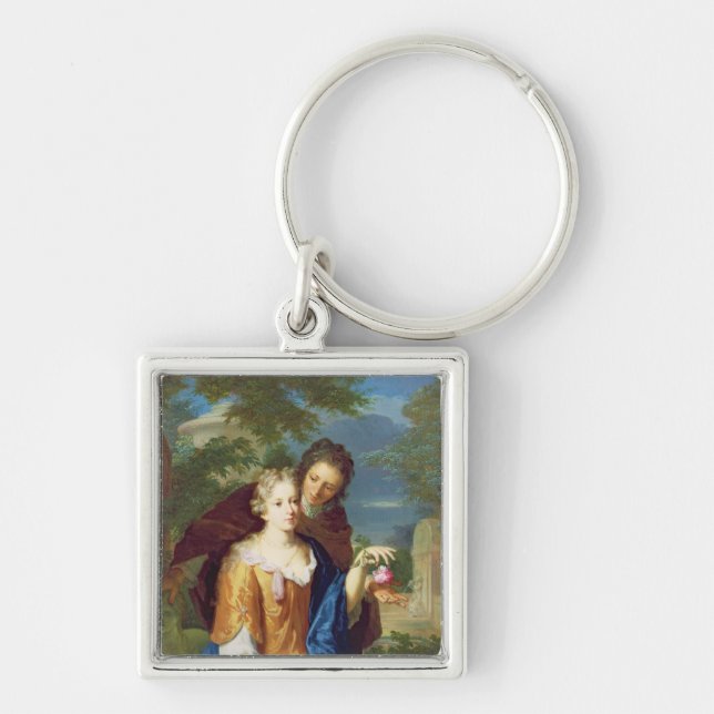 Llavero Los amantes jovenes (Frente)